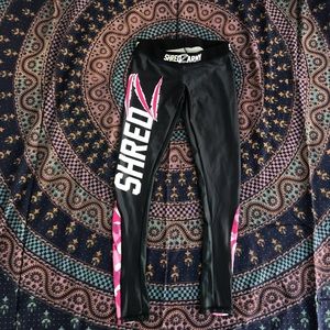 Shredz Army gym pants